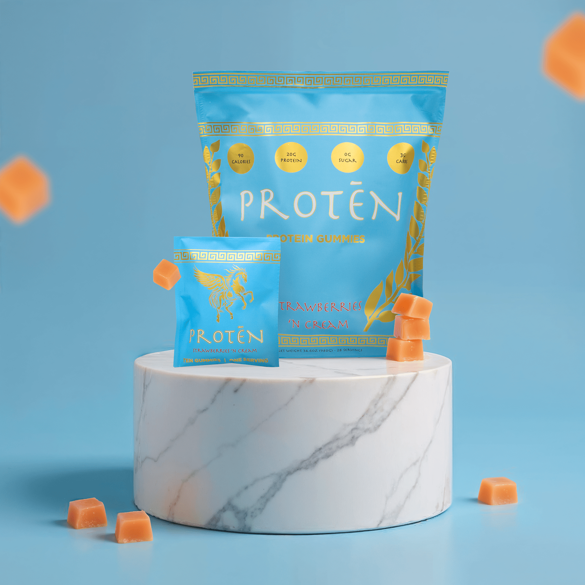 PROTĒN Strawberries N’ Cream 28 Count