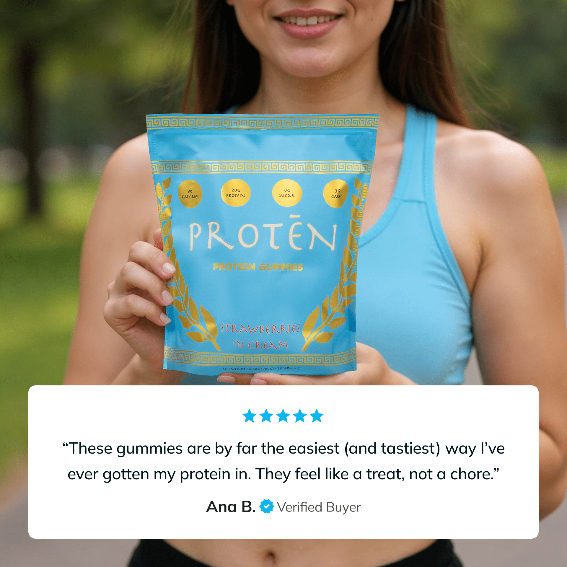 PROTĒN Strawberries N’ Cream 28 Count