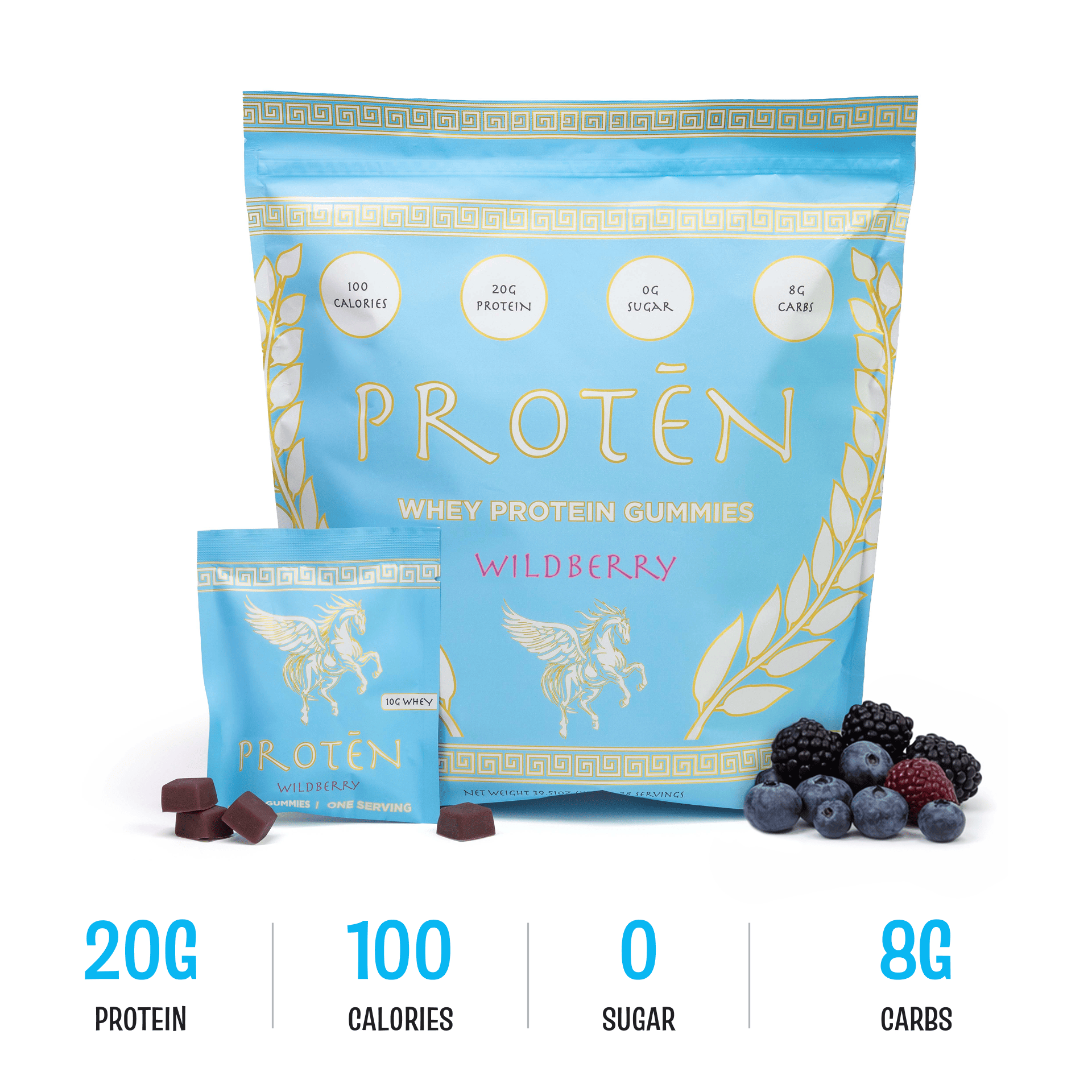 PROTĒN Wildberry 28 Count